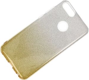 Etui Glitter Huawei P Smart srebrno-złote 2
