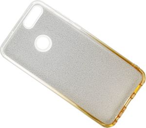 Etui Glitter Huawei P Smart srebrno-złote 3