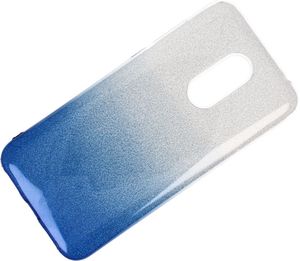 Etui Glitter Xiaomi Redmi 5 srebrno- niebieskie 3