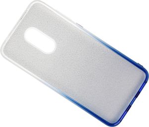 Etui Glitter Xiaomi Redmi 5 srebrno- niebieskie 4