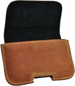 Kabura skórzana do paska SAMSUNG S5610 brązowa 3