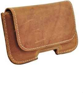 Kabura skórzana do paska SAMSUNG S5610 brązowa 4