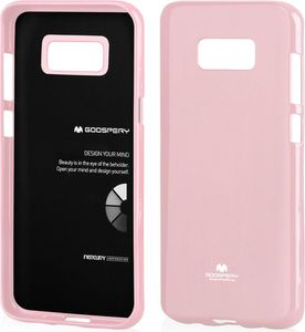 Mercury Goospery Etui Jelly Mercury SAMSUNG G955 S8+ jasny różowy 2