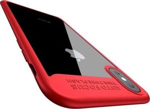 Baseus Etui suthin IPHONE X czerwone 4