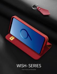 Dux Ducis Etui Wish leather Galaxy S9+ czerwone 5