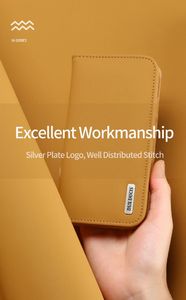Dux Ducis Etui Wish leather iPhone X brązowe 2