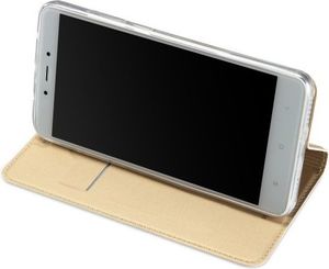 Dux Ducis Etui portfel Dux ducis skin leather Xiaomi Redmi Note 4 złoty 4