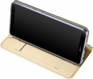 Dux Ducis Etui Skin leather P20 Lite złote 4