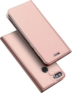 Dux Ducis Etui portfel Dux ducis skin leather Huawei P smart jasny róż 2