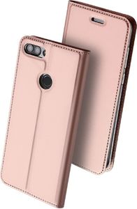 Dux Ducis Etui portfel Dux ducis skin leather Huawei P smart jasny róż 3
