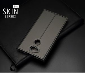 Dux Ducis Etui skin leather Sony L2 granatowe 11