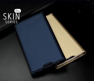 Dux Ducis Etui skin leather Sony L2 granatowe 5