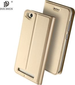 Dux Ducis Etui Skin Leather Redmi 5A złote 2
