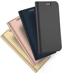 Dux Ducis Etui portfel Dux ducis skin leather Huawei Honor 7x złoty 8
