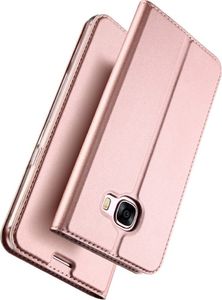 Dux Ducis Etui Skin leather Honor 7X jasny róż 2