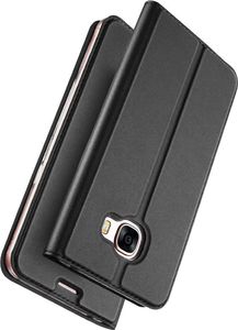 Dux Ducis Etui skin leather Galaxy A8+ szare 2