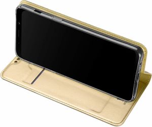 Dux Ducis Etui skin leather Galaxy A8 złote 5
