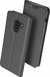 Dux Ducis Etui skin leather Galaxy A8 szare 2