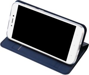 Dux Ducis Etui Skin leather Note 5A granatowe 3