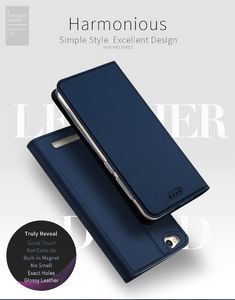 Dux Ducis Etui Skin leather Note 5A granatowe 5