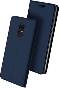 Dux Ducis Etui Skin leather Redmi 5+ granatowe 2