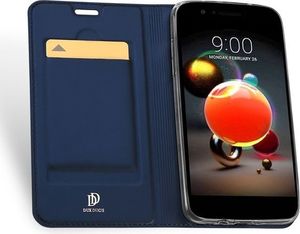 Dux Ducis skin leather LG K8 2018/K9 granatowe 2