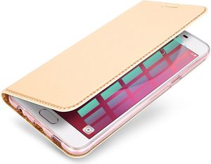 Dux Ducis Etui Skin leather Mate 10 złote 4