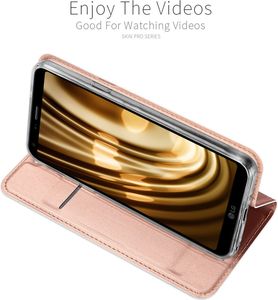 Dux Ducis Etui Skin leather Mate 10 jasny róż 9