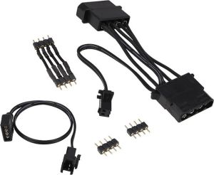 BitFenix Alchemy Connect pasek 15x LED 30cm - niebieski ( BFA-ACL-30BK15-RP ) 2