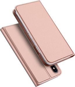 Dux Ducis Etui skin leather iPhone X/XS różowe 1
