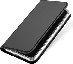 Dux Ducis Etui skin leather iPhone X/XS szare 4