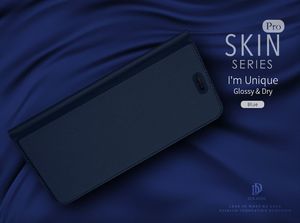 Dux Ducis Etui portfel Dux ducis skin leather HUAWEI Y6 2017 granat 2