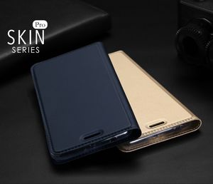 Dux Ducis Etui portfel Dux ducis skin leather HUAWEI Y6 2017 granat 4