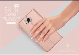 Dux Ducis Etui portfel Dux ducis skin leather HUAWEI Y6 2017 granat 8