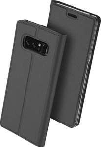 Dux Ducis Etui skin leather Galaxy Note 8 szare 3
