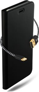 Dux Ducis gold pro IPHONE 6+/6S+ PLUS BOOK CASE WITH CABLE czarny 2