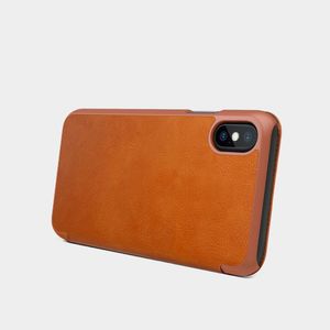 Nillkin Etui Flip QIN iPhone X czarne 12