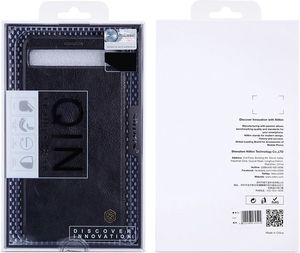 Nillkin Etui Flip QIN iPhone X czarne 13