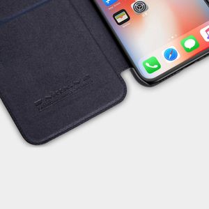 Nillkin Etui Flip QIN iPhone X czarne 9