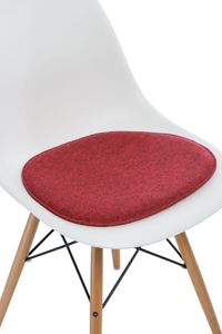 D2 Design Poduszka na krzesło Side Chair czerwony melanż 1