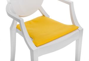 D2 Design Poduszka na krzesło Royal żółta 1