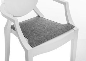 D2 Design Poduszka na krzesło Royal jasnoszara 1