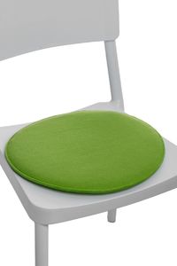 D2 Design Poduszka na krzesło okrągła jasnozielona 1