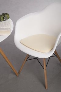 D2 Design Poduszka na krzesło Arm Chair ecru 2