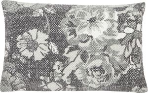 D2 Design Poduszka Vintage flower szara 35x50 cm 1