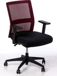 Krzesło biurowe Maduu Studio Press Czarno-czerwone 1