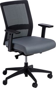 Krzesło biurowe Maduu Studio Press Czarno-szare 1