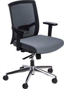 Krzesło biurowe Maduu Studio Czarne Szare 1