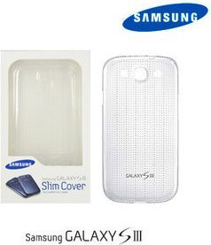 Etui Slim Cover SAMSUNG S3 I9300 transparentne 2x EX7 EFC-1G6S 1