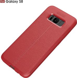 Etui Skin Lux SAMSUNG S8 czerwone 2